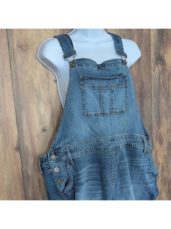 torrid Denim - Torrid Classic Blue Women's Denim Jeans Overalls 20 C212